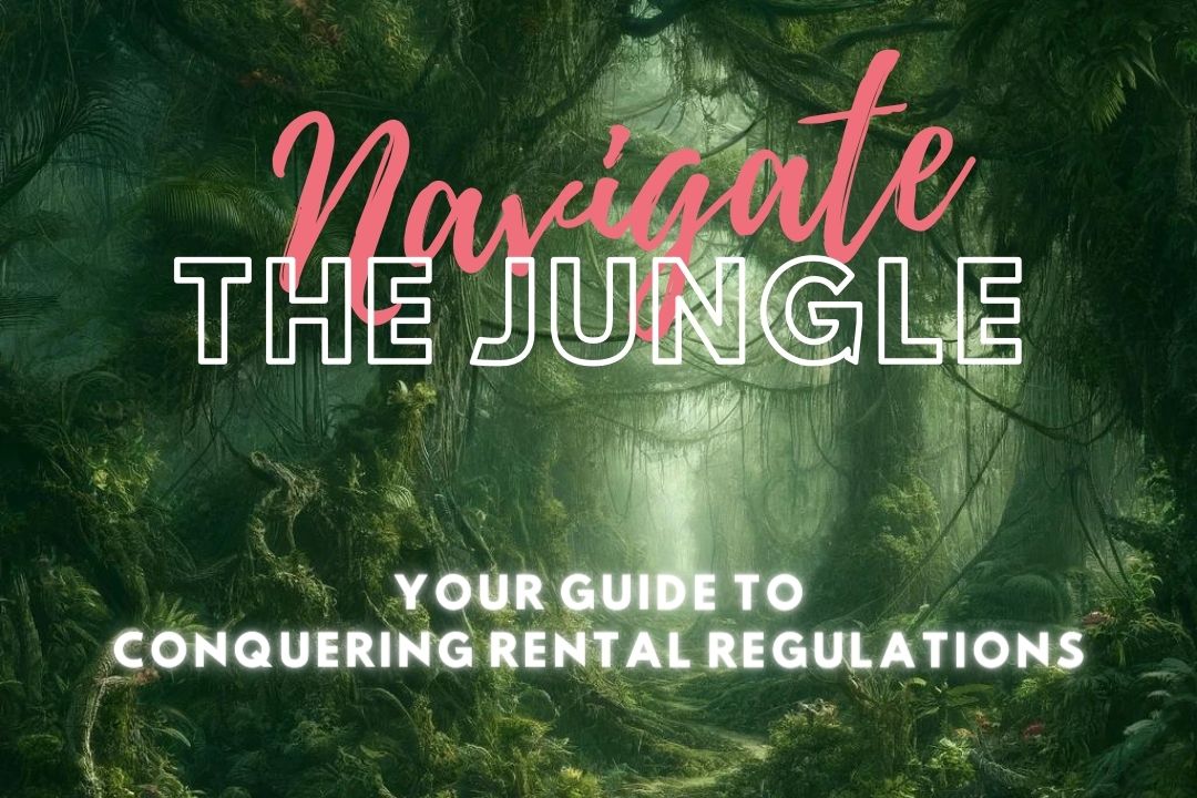 A green dark jungle representing the complicated and stressful journey of navigating short-term rental regulations